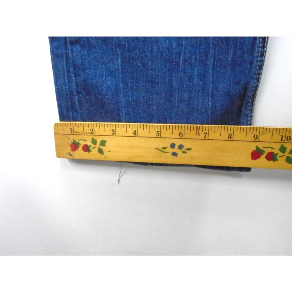 Rewind Women's Bootcut Jean Size 11 (33x32) Blue Denim Distressed - Picture 9 of 10